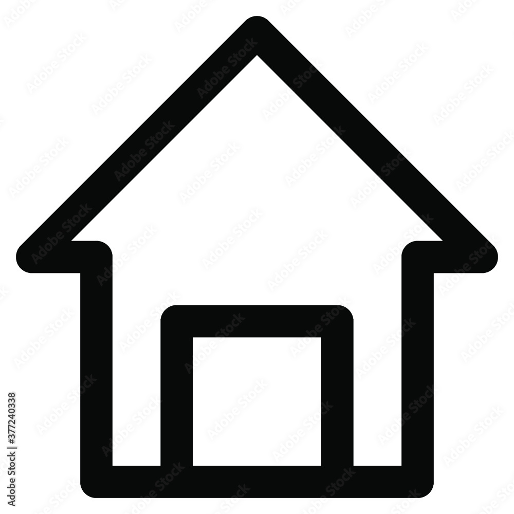 home house icon. vector thin line mini icon. Thin line simple outline icons, 24x24px grid. Pixel Perfect. Editable stroke home house icon. vector thin line mini icon. Thin line simple outline icons, 24x24px grid. Pixel Perfect. Editable stroke