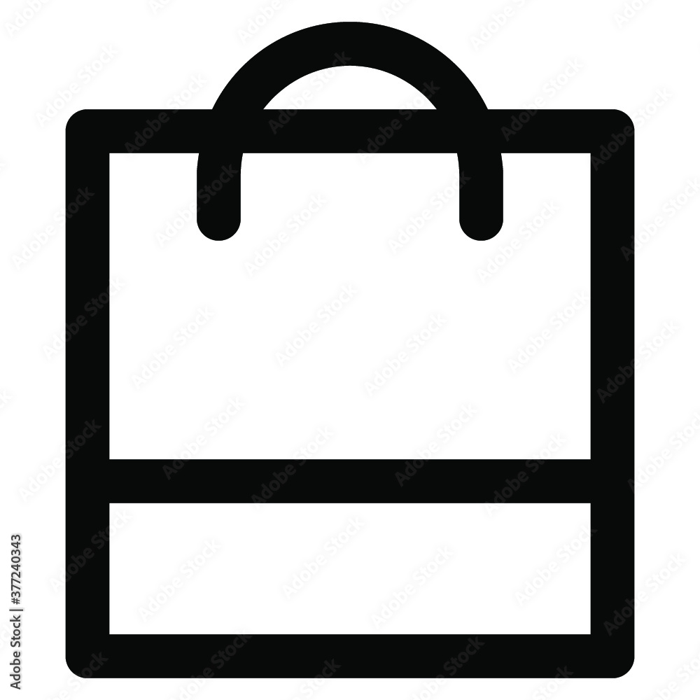 shopping bag icon. vector thin line mini icon. Thin line simple outline icons, 24x24px grid. Pixel Perfect. Editable stroke shopping bag icon. vector thin line mini icon. Thin line simple outline icons, 24x24px grid. Pixel Perfect. Editable stroke