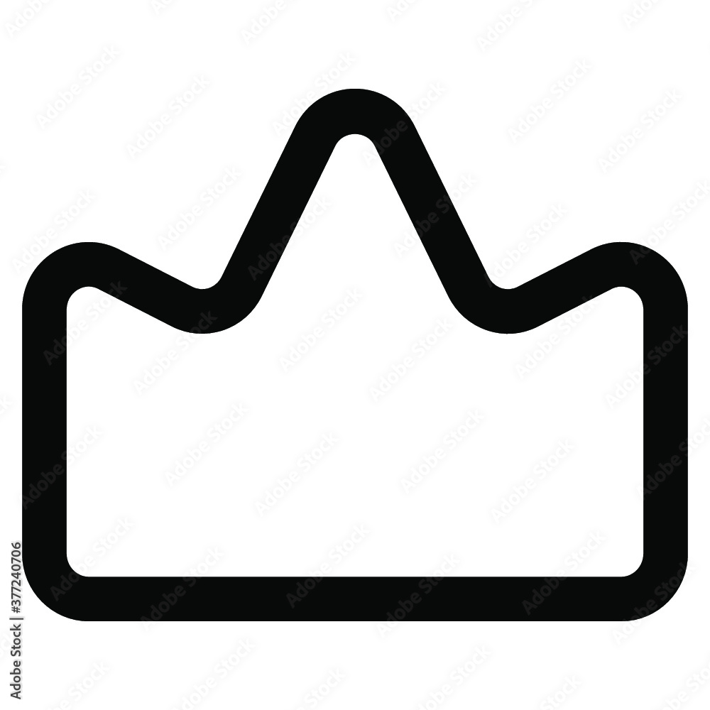 crown icon. vector thin line mini icon. Thin line simple outline icons, 24x24px grid. Pixel Perfect. Editable stroke crown icon. vector thin line mini icon. Thin line simple outline icons, 24x24px grid. Pixel Perfect. Editable stroke
