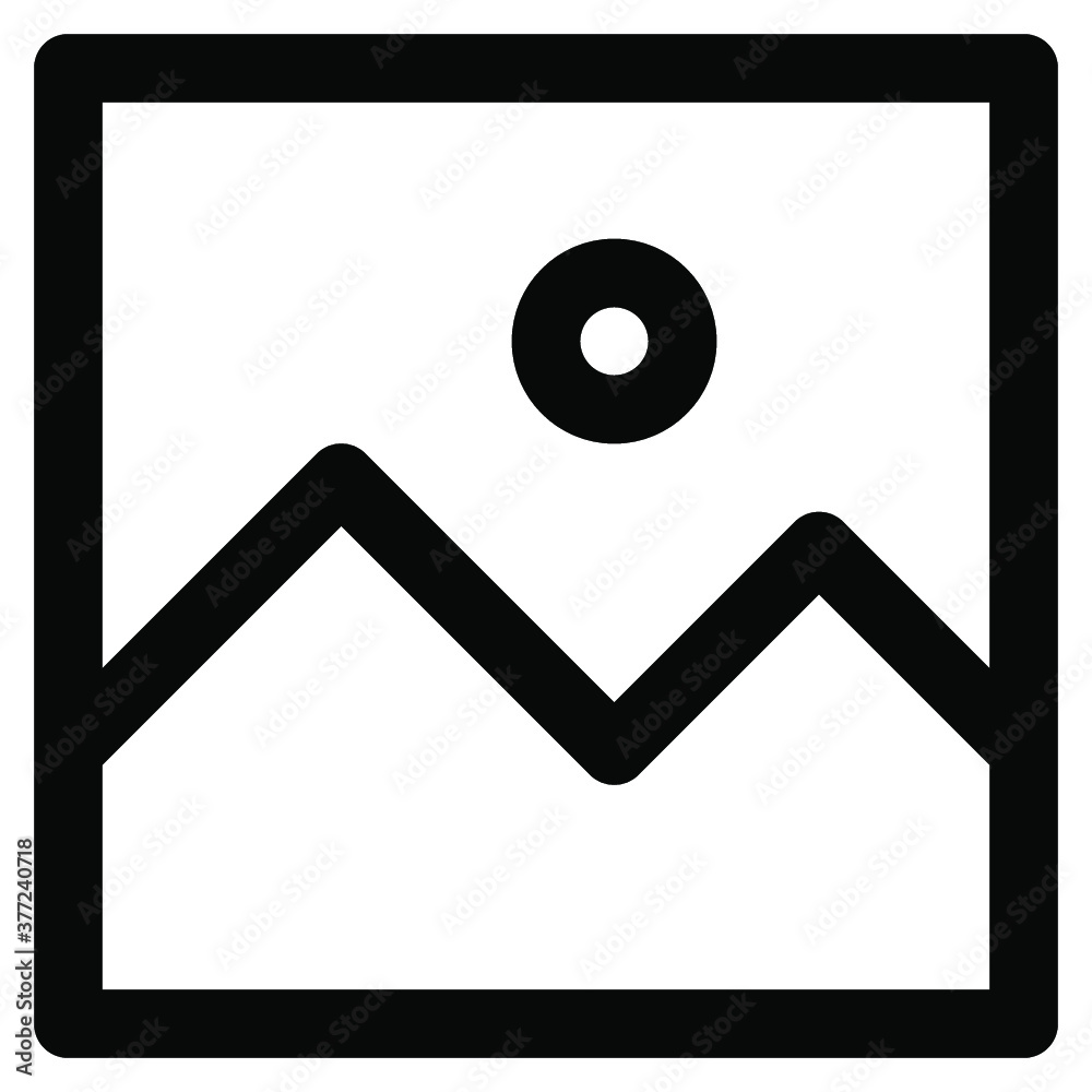 image picture icon. vector thin line mini icon. Thin line simple outline icons, 24x24px grid. Pixel Perfect. Editable stroke image picture icon. vector thin line mini icon. Thin line simple outline icons, 24x24px grid. Pixel Perfect. Editable stroke