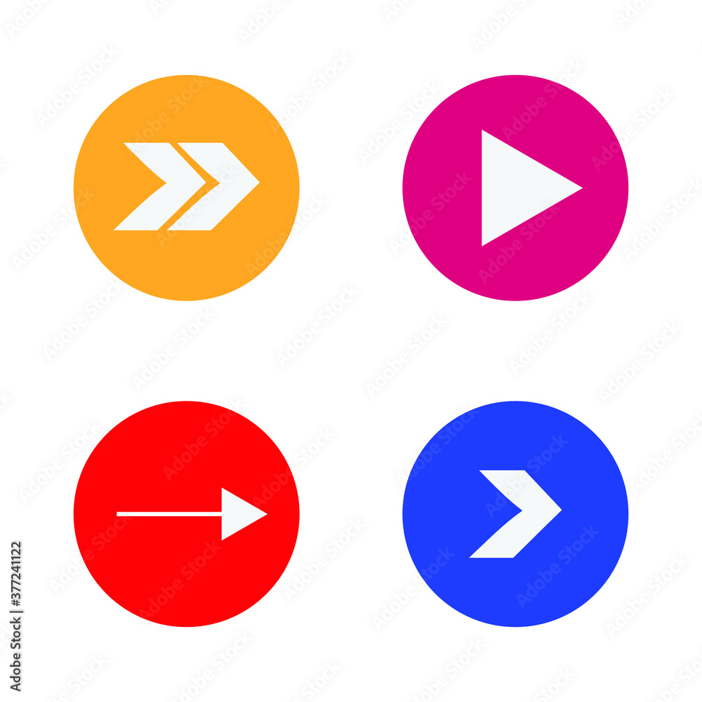 Big set of arrows with different shapes and background colors Big set of arrows with different shapes and background colors