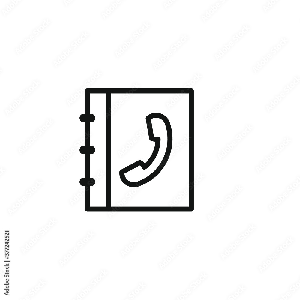 Phone boook, numbers, people, icon isolated on white background EPS Vector Phone boook, numbers, people, icon isolated on white background EPS Vector