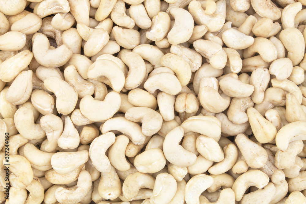 Cashew nuts background or pattern Cashew nuts background or pattern