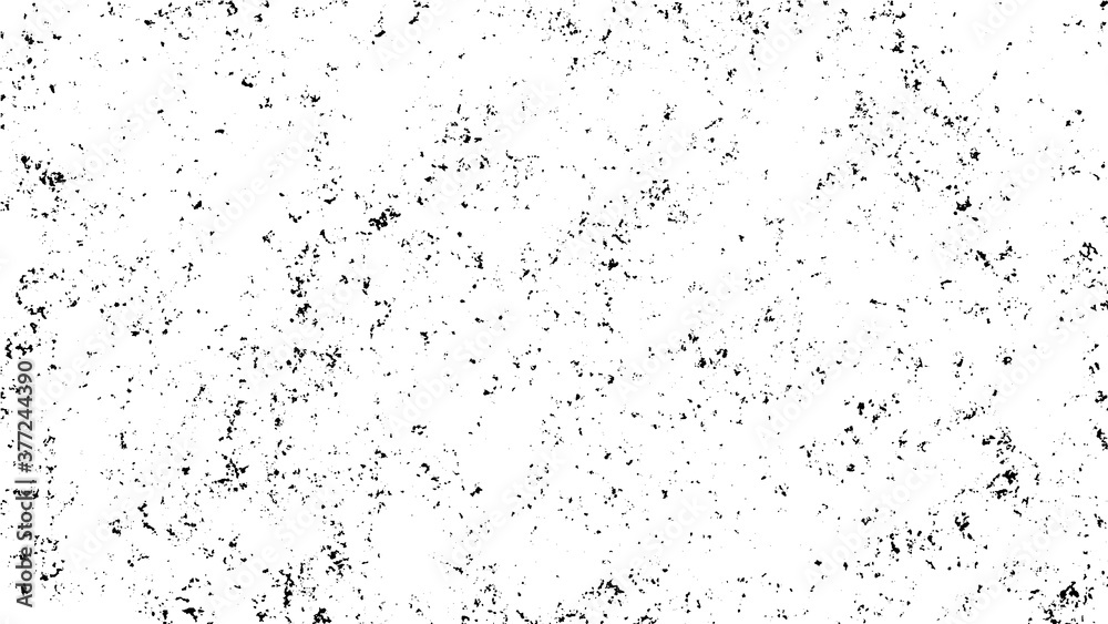 Vector grunge textured background. The monochrome texture is old. Vintage worn pattern. The surface is covered with scratches.
