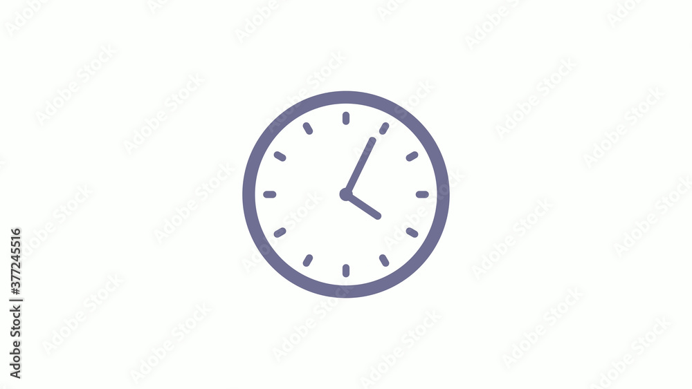 Amazing circle blue gray counting down clock icon on white background,clock icon Amazing circle blue gray counting down clock icon on white background,clock icon