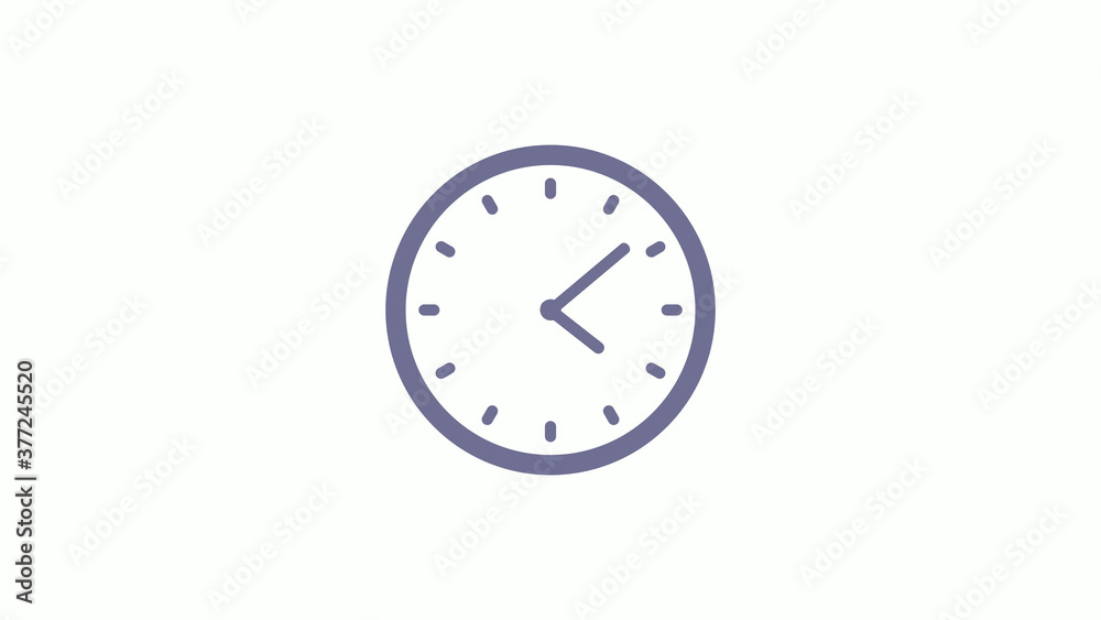 Amazing circle blue gray counting down clock icon on white background,clock icon Amazing circle blue gray counting down clock icon on white background,clock icon