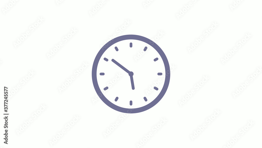 Amazing circle blue gray counting down clock icon on white background,clock icon Amazing circle blue gray counting down clock icon on white background,clock icon