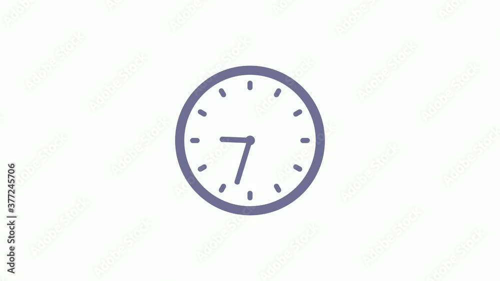 Amazing circle blue gray counting down clock icon on white background,clock icon Amazing circle blue gray counting down clock icon on white background,clock icon