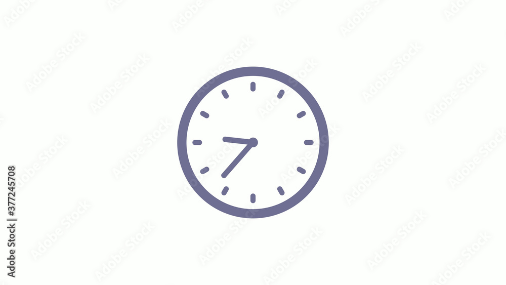 Amazing circle blue gray counting down clock icon on white background,clock icon Amazing circle blue gray counting down clock icon on white background,clock icon