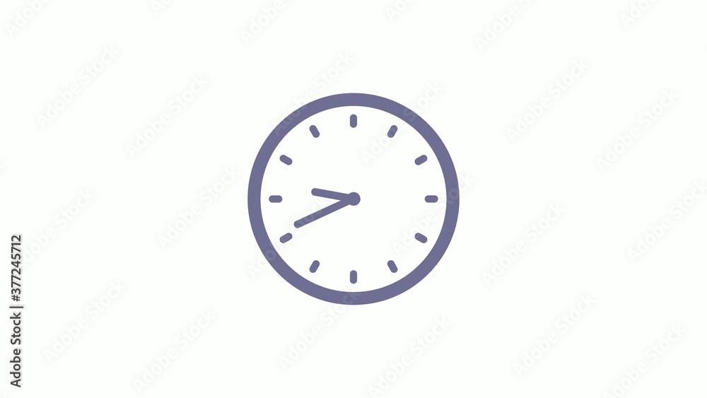 Amazing circle blue gray counting down clock icon on white background,clock icon Amazing circle blue gray counting down clock icon on white background,clock icon