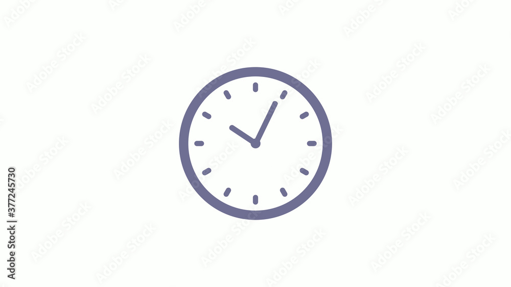 Amazing circle blue gray counting down clock icon on white background,clock icon Amazing circle blue gray counting down clock icon on white background,clock icon