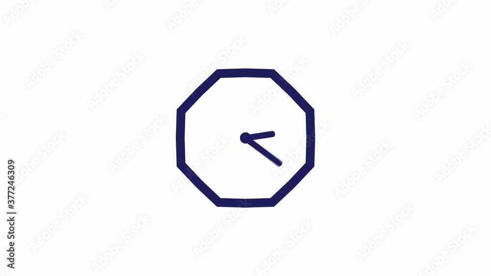 Counting down blue dark clock icon without trick white background,clock icon Counting down blue dark clock icon without trick white background,clock icon