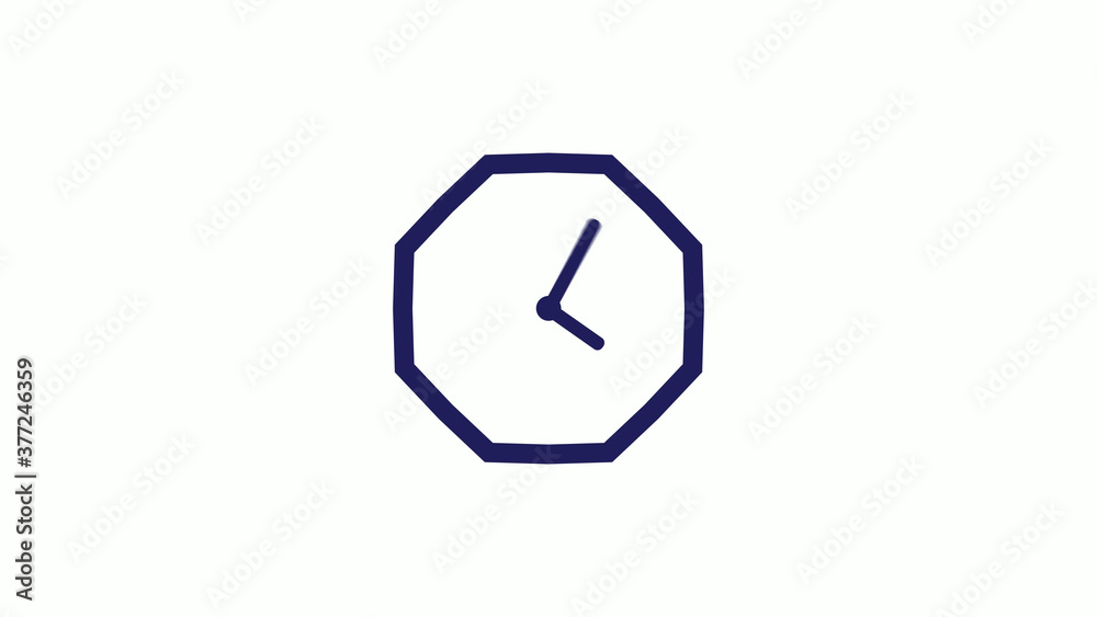 Counting down blue dark clock icon without trick white background,clock icon Counting down blue dark clock icon without trick white background,clock icon