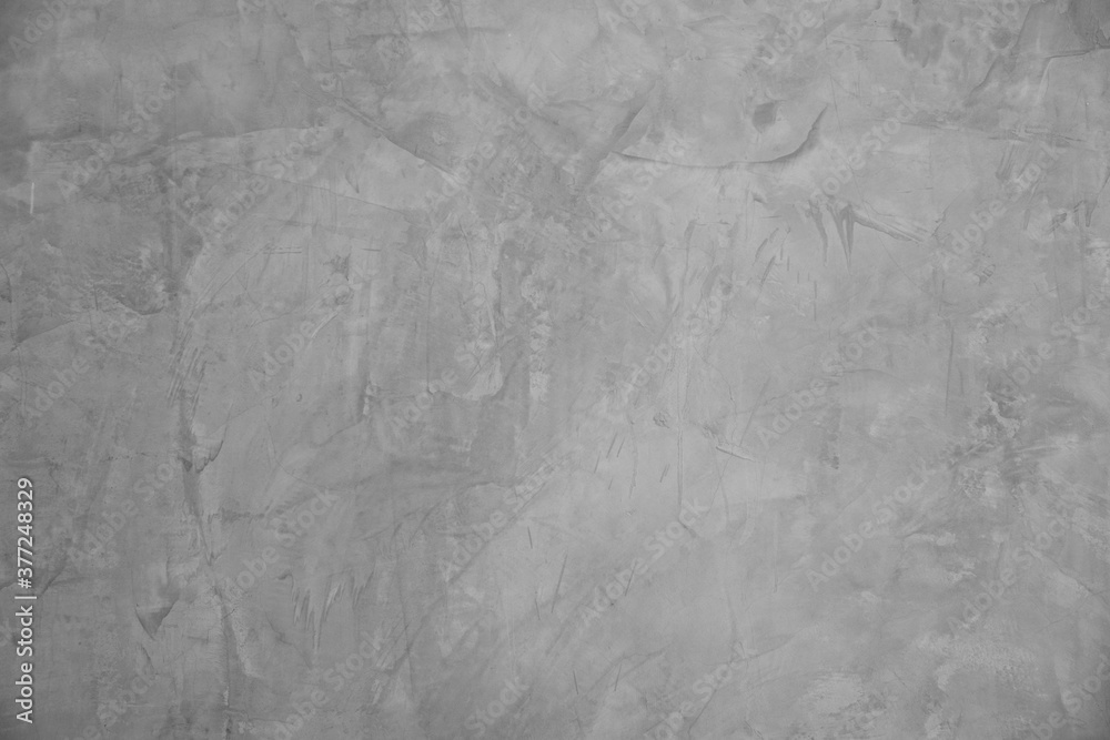 Naklejka premium Texture of gray cement wall background.
