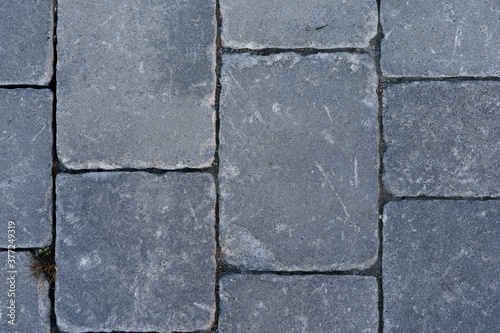 paving stone on the sidewalk