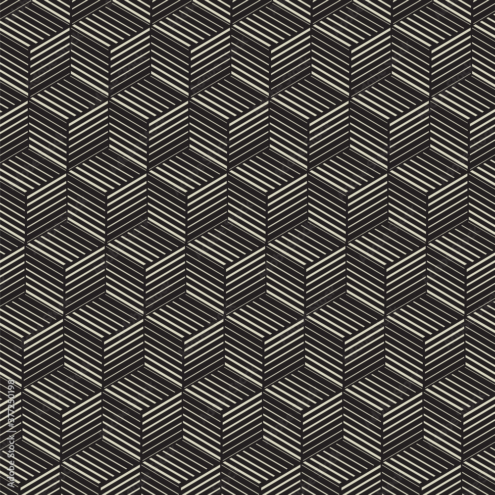 abstract geometric hexagon pattern. pattern background concept
