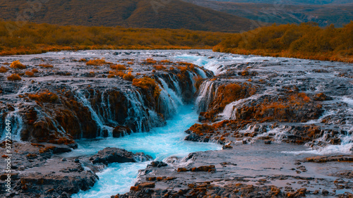 iceland Br  arfoss waterfall 