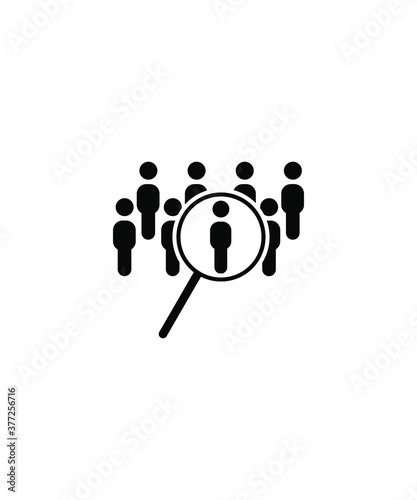 identify icon,vector best flat icon.