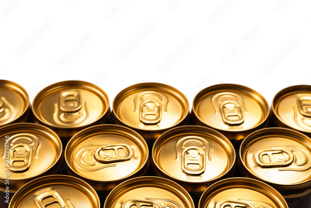 Group of aluminium cans, cold drink. Group of aluminium cans, cold drink.