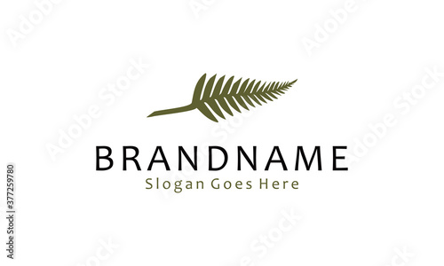 Fern logo design, symbols, abstract, 