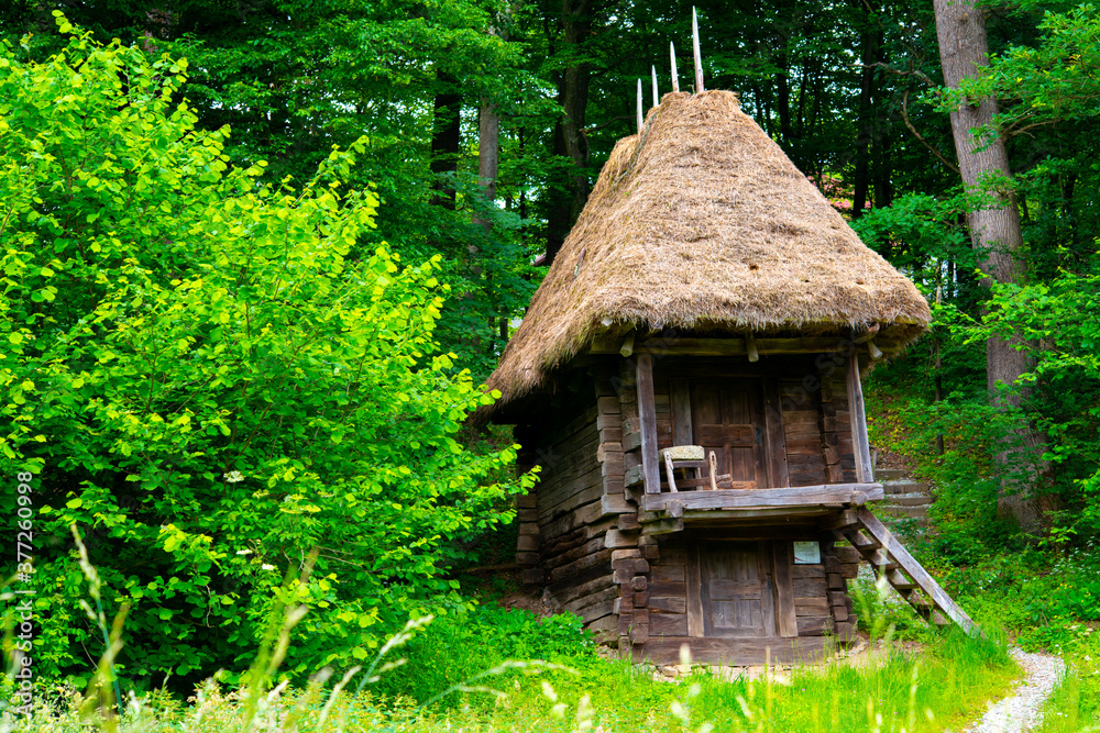 clay and straw house from the authentic and traditional village of the country clay and straw house from the authentic and traditional village of the country