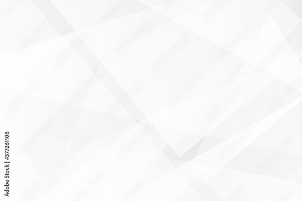 Fototapeta premium Abstract white and grey on light silver background modern design. Vector illustration EPS 10.