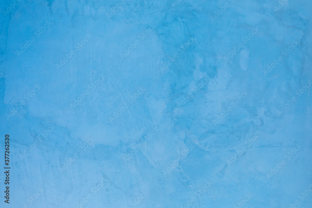 Blue microcement texture background