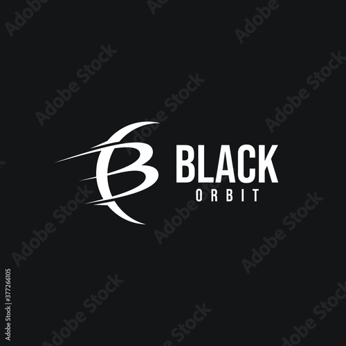 letter b logo design template