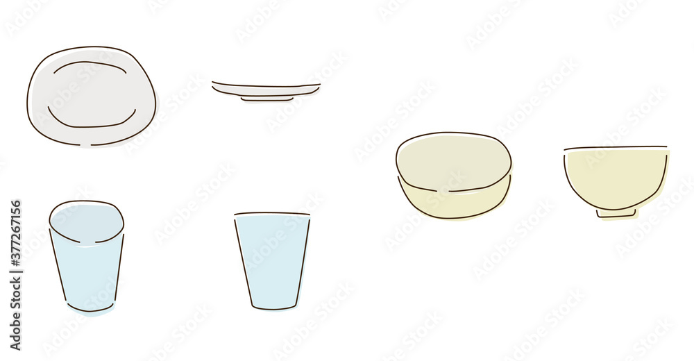 Fototapeta premium 食器