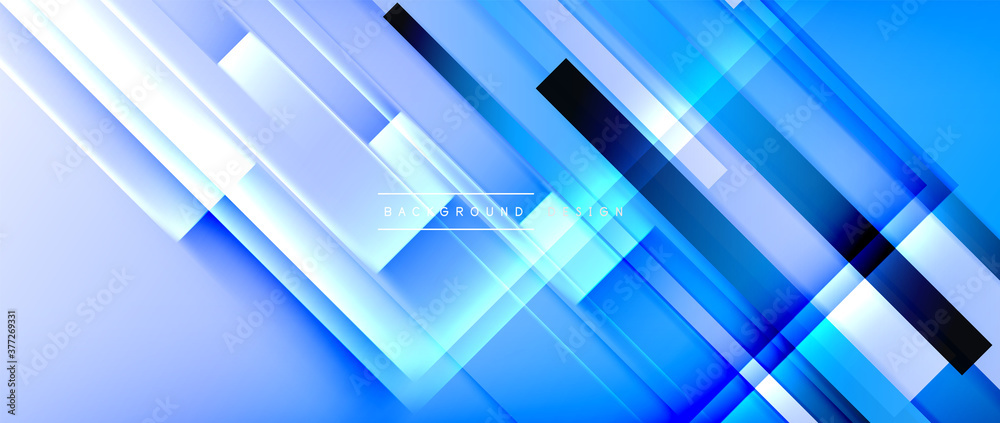 Dynamic lines on fluid color gradient. Trendy geometric abstract background for your text, logo or graphics Dynamic lines on fluid color gradient. Trendy geometric abstract background for your text, logo or graphics