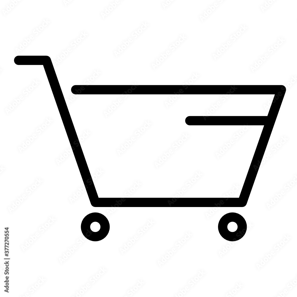 shopping line style icon. suitable for your creative project shopping line style icon. suitable for your creative project