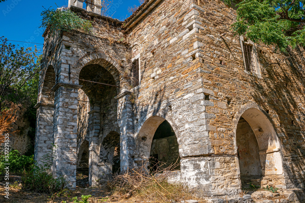 the ababdoned Saint Nicholas Church in the village of Güllübahçe  which is in 18 km southwest of the town of Söke in Aydın, has been registered as a historical work, but it is still not protected.