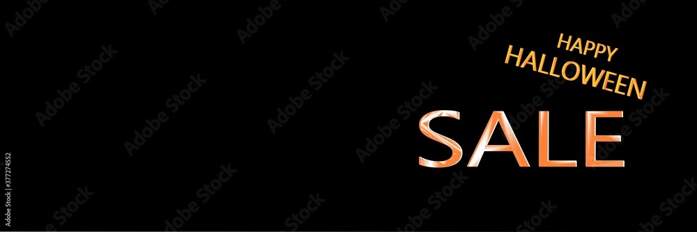 Halloween Sale special offer banner template with hand drawn lettering for holiday shopping. Limited time only. Halloween Sale special offer banner template with hand drawn lettering for holiday shopping. Limited time only.