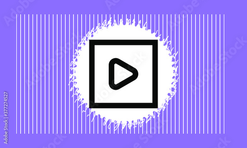 play button icon , vetcor symbol