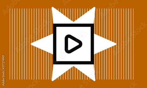 play button icon , vetcor symbol