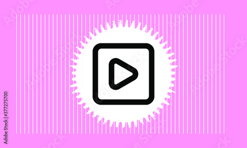 play button icon , vetcor symbol