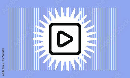 play button icon , vetcor symbol