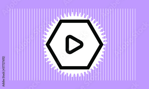 play button icon , vetcor symbol