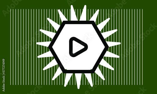 play button icon , vetcor symbol