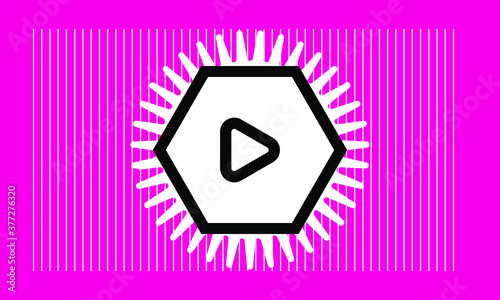 play button icon , vetcor symbol