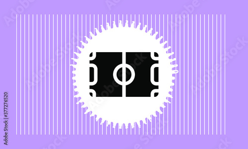 football stadium icon , vetcor symbol