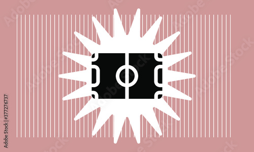 football stadium icon , vetcor symbol