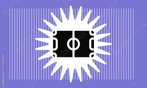 football stadium icon , vetcor symbol