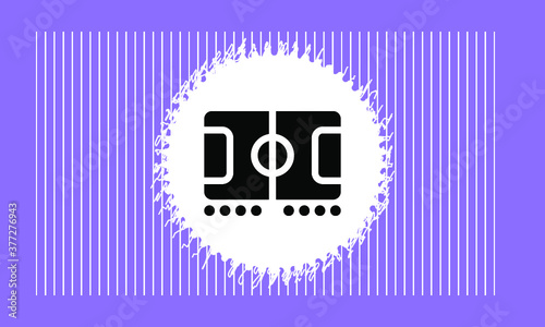 football stadium icon , vetcor symbol