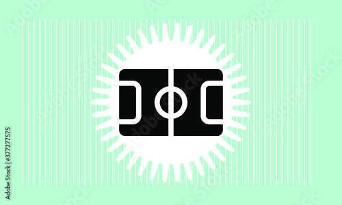 football stadium icon , vetcor symbol