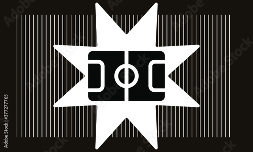 football stadium icon , vetcor symbol