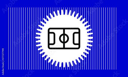 football stadium icon , vetcor symbol