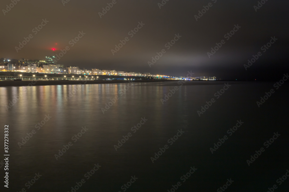Fototapeta premium Stunning Night view of Brighton England