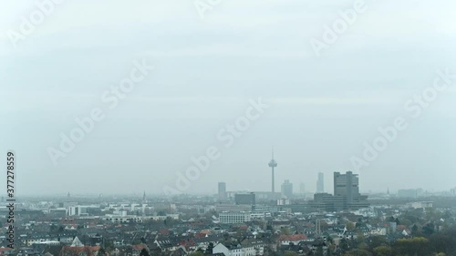 Colonius TV Tower and Cologne cityscape, North Rhine-Westphalia, Germany photo