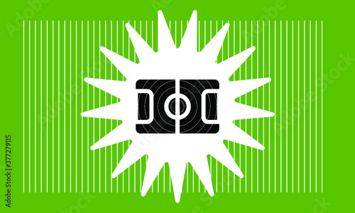 football stadium icon , vetcor symbol